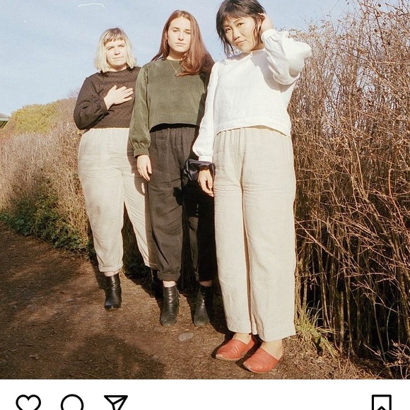 Shelter Corduroy Gloria Top, Green XL - Picture 6 of 7